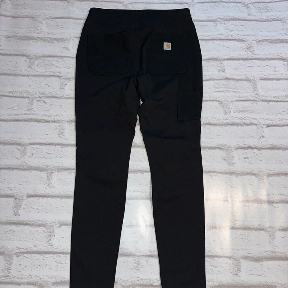 Carhartt Force Fitted Midweight Utility Leggings Black Work Pants